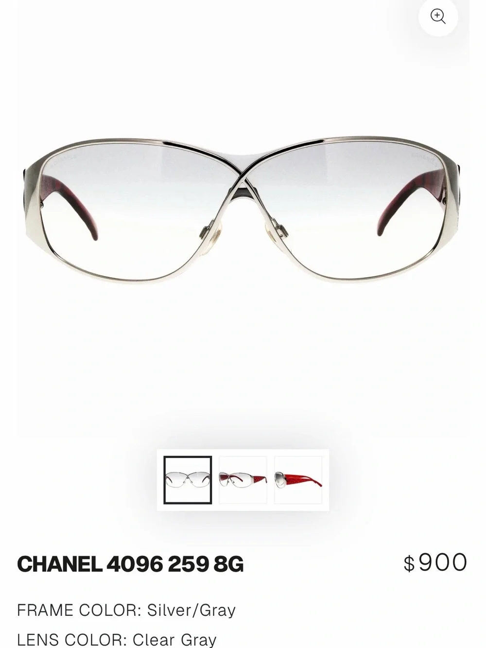 CHANEL Cat-Eye Sunglasses in Smoky Brown Gradient